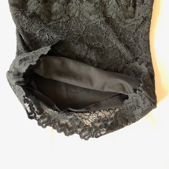 COPY - INC International Concepts Lace Black Sleeveless Top - Picture 4 of 7